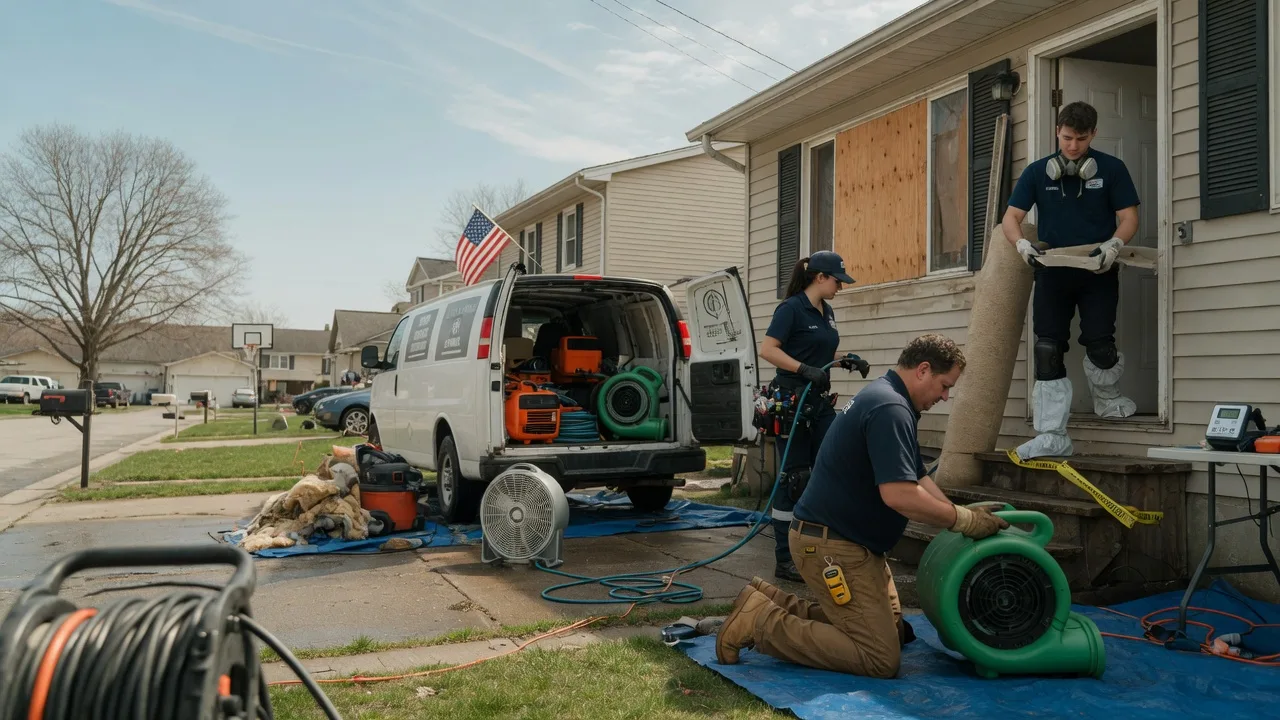 Water Damage Restoration in Poplar, WI near me